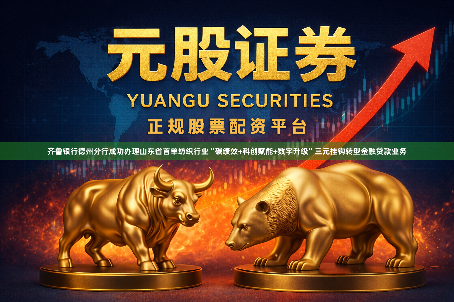 齐鲁银行德州分行成功办理山东省首单纺织行业“碳绩效+科创赋能+数字升级”三元挂钩转型金融贷款业务