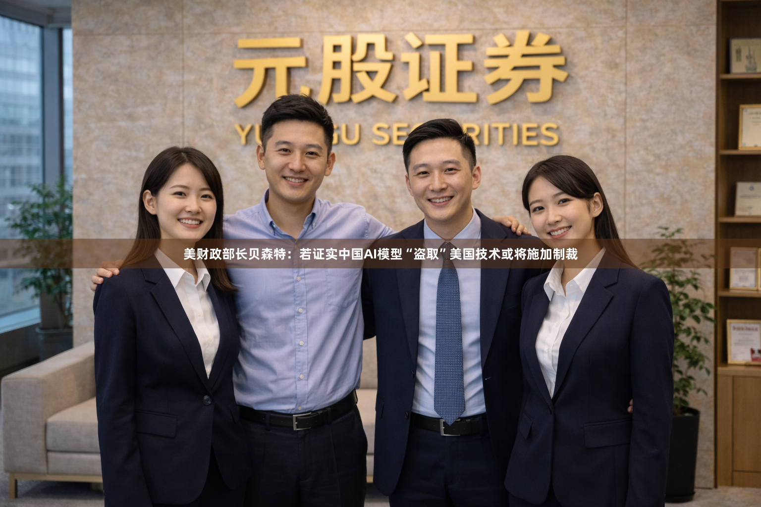 美财政部长贝森特：若证实中国AI模型“盗取”美国技术或将施加制裁